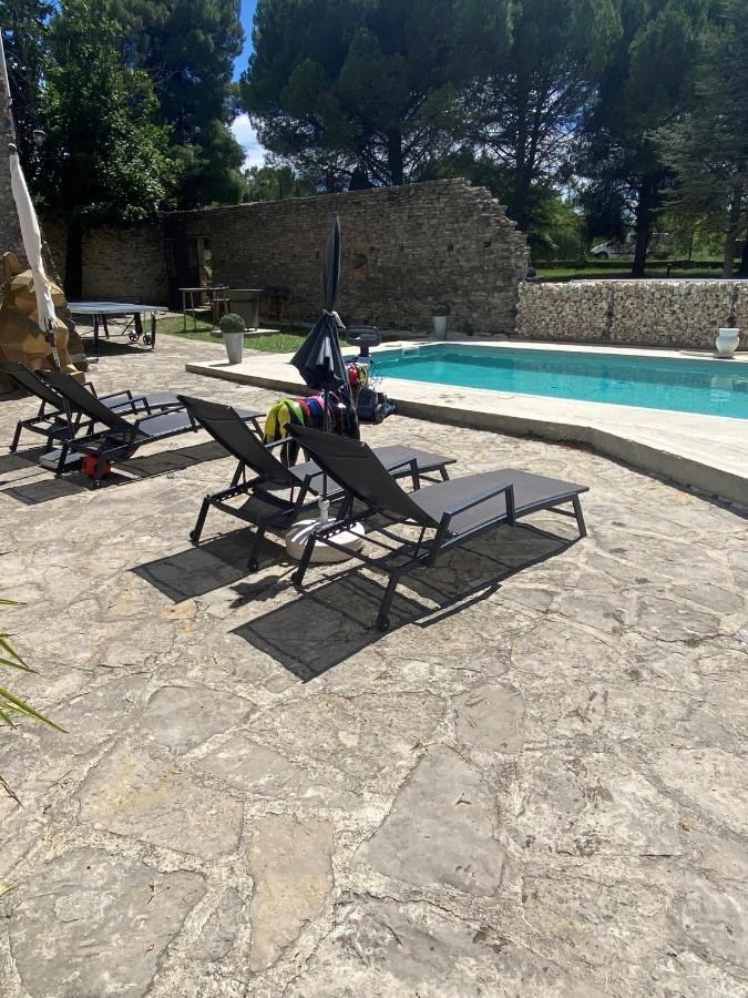 Logis Dans Ancien Relais De Poste Apartman Saint Julien Les Rosiers Kültér fotó