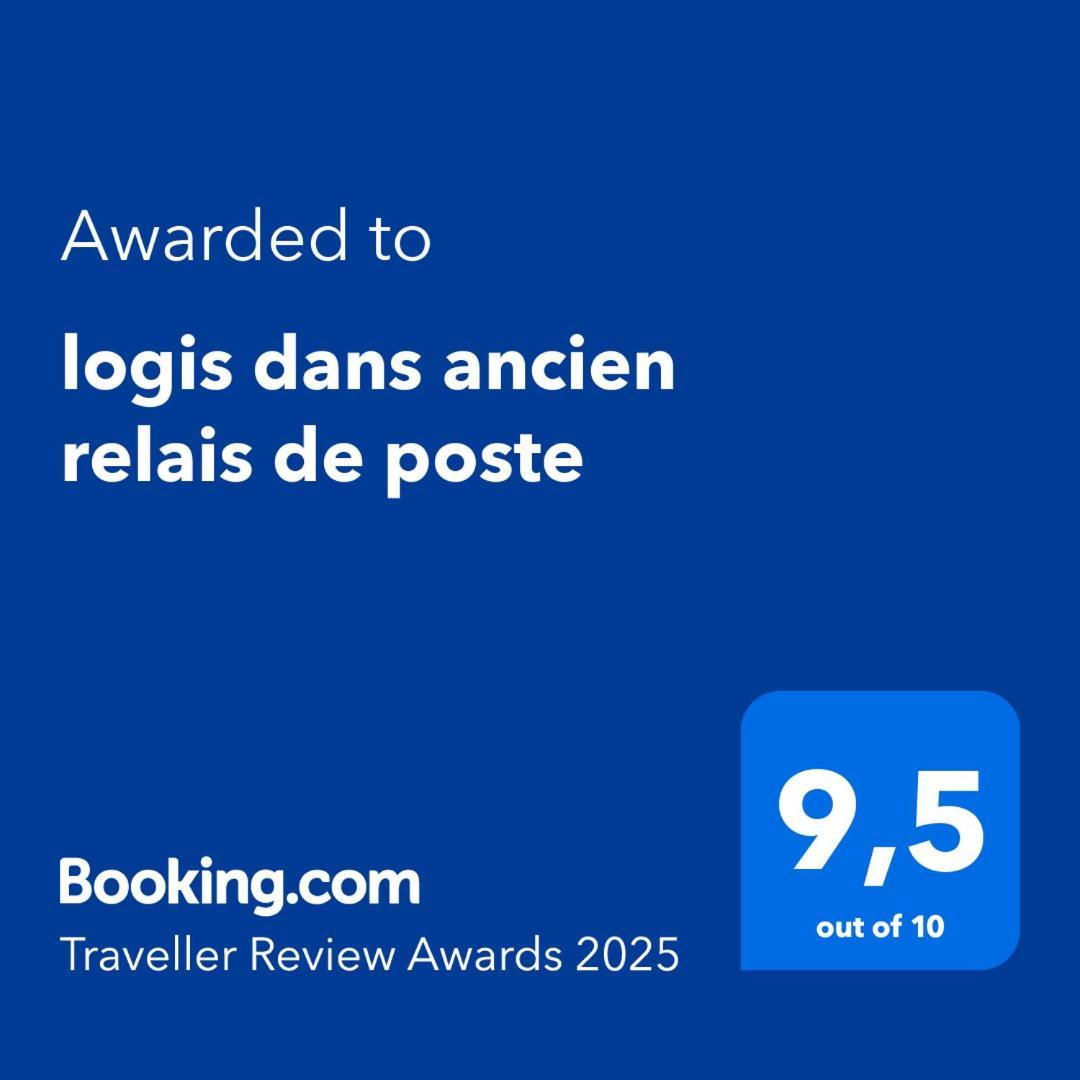 Logis Dans Ancien Relais De Poste Apartman Saint Julien Les Rosiers Kültér fotó